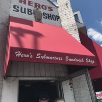 Photo taken at Hero&amp;#39;s Submarine Sandwich Shop by Luis M. on 6/27/2017