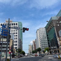 Photo taken at Gaienmae Intersection by Chii Y. on 6/11/2021