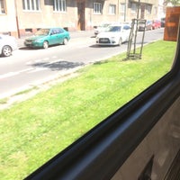 Photo taken at Zelená (tram, bus) by Hien T. on 5/19/2017