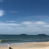 Photo taken at Praia do Ervino by Joanes R. on 1/16/2019