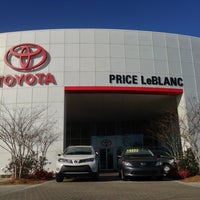 Photo taken at Price LeBlanc Toyota by Mike F. on 3/28/2013