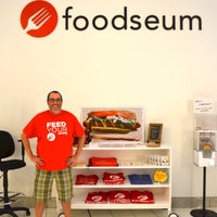 Photo taken at Foodseum Pop-Up: &amp;quot;The Hot Dog &amp;amp; Encased Meat of the World&amp;quot; by Aubre on 9/24/2015