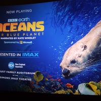 Photo taken at Simons IMAX, New England Aquarium by José A. L. on 5/19/2019