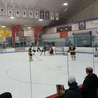 Photo taken at Rockland Ice Rink by Chris B. on 1/23/2016