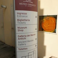 Photo taken at Museo Ebraico di Roma by Laura on 11/7/2021