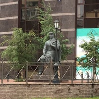 Photo taken at Памятник Есенину by anett on 6/12/2016
