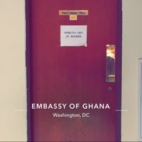 Photo taken at Embassy of Ghana by Ian E. on 5/5/2018