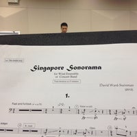 Photo taken at Philharmonic Winds @ GAC by Jiin Joo O. on 10/13/2013