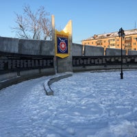 Photo taken at Площадь Славы by Алексей В. on 2/18/2016