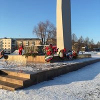 Photo taken at Площадь Славы by Алексей В. on 2/22/2016