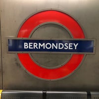 Photo taken at Bermondsey London Underground Station by Marco R. on 2/13/2020