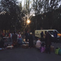 Photo taken at Остановка «Комсомольская» by Victoria N. on 9/19/2016