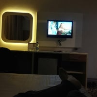 Photo taken at Gürtaş Hotel by Özgür R. on 3/28/2018