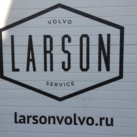 Photo taken at Larson Volvo Коломенская by Andrey V. on 3/26/2016