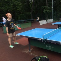 Photo taken at Настольный теннис в Нескучном саду by серёжа ё. on 6/23/2016