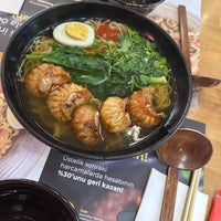 Photo taken at wagamama by Melis A. on 3/18/2023