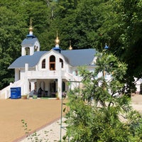 Photo taken at Троице-Георгиевский женский монастырь by Enrique P. on 6/29/2018
