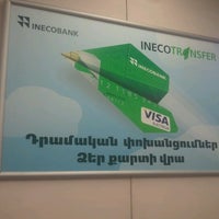 Photo taken at Inecobank, Koryun branch by Arpine H. on 9/18/2012