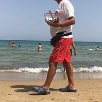 Photo taken at Spiaggia di Castellammare Del Golfo by Stefano S. on 7/22/2017
