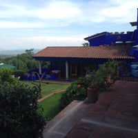 Photo taken at Casa Azul de Tepoztlán by Mariel S. on 7/8/2016
