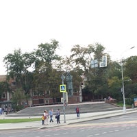 Photo taken at Памятник Фридриху Энгельсу by Мария К. on 8/15/2019