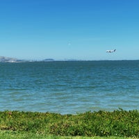 Photo taken at Coyote Point Beach by Rene T. on 6/1/2022