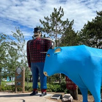 Photo taken at Paul Bunyan &amp;amp; Babe The Blue Ox by Kelsey S. on 8/1/2022
