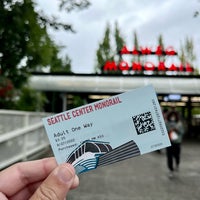 Photo taken at Seattle Center Station - Seattle Center Monorail by Kelsey S. on 8/27/2022