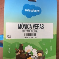 Photo taken at Salesforce World Tour Sao Paulo by Mônica V. on 5/17/2017