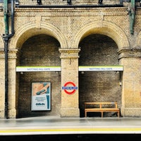 Photo taken at Notting Hill Gate London Underground Station by Victor A. on 5/26/2024