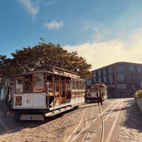 Photo taken at Powell-Hyde Cable Car Stop North Point by Victor A. on 11/20/2021