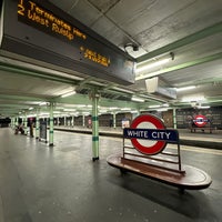Photo taken at White City London Underground Station by Victor A. on 1/31/2024
