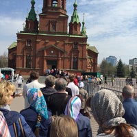 Photo taken at Храм Александра Невского by Andrey N. on 5/3/2015