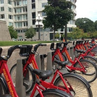 Photo taken at Capital Bikeshare - Constitution Ave &amp;amp; 2nd St NW / DOL by Devon on 8/16/2013