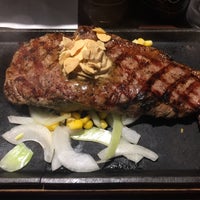 Photo taken at Ikinari Steak by Takayuki S. on 4/9/2016