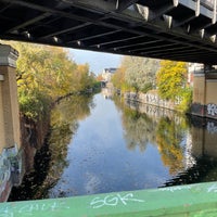 Photo taken at Köthener Brücke by Kristin on 10/31/2021