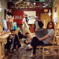 Photo taken at Canvas &amp;amp; Grapes by Canvas &amp;amp; Grapes on 2/1/2017