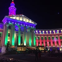 Photo taken at Civic Center Park by CerenEmre on 12/30/2016