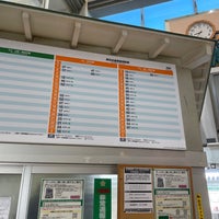 Photo taken at Takahata Station by Keiko H. on 3/10/2024