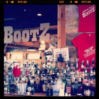 Photo taken at Bootz Saloon &amp;amp; Grill by Heather B. on 10/16/2012
