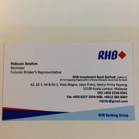 Rhb Investment Bank Bank In Kepong Baru