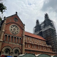 Photo taken at Saigon Notre-Dame Cathedral Basilica by umi n. on 2/5/2024
