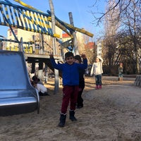 Photo taken at Spielplatz &amp;quot;Zirkus Aladin&amp;quot; by Ayşe Ozge on 2/15/2019