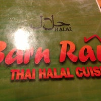Photo taken at Barnrau Thai Halal Cuisine by ᴡ N. on 1/2/2013
