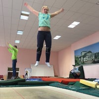 Photo taken at Jumping Hall by Karyna P. on 2/7/2016