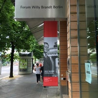 Photo taken at Forum Willy Brandt by Enrico T. on 6/5/2016