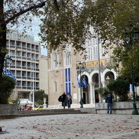 Photo taken at Mitropoleos Square by Daniel P. on 11/27/2021