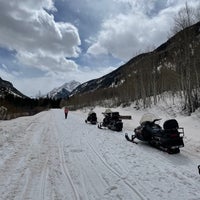 Photo taken at T-Lazy-7 Ranch &amp;amp; Snowmobiles by Louisa L. on 4/8/2023