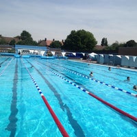 Photo taken at Better Charlton Lido and Lifestyle Club by Alexis H. on 7/27/2013