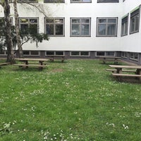 Photo taken at Volkschule Spielmanngasse by Gülay B. on 4/4/2016
